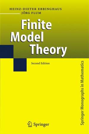 Finite Model Theory: Second Edition de Heinz-Dieter Ebbinghaus