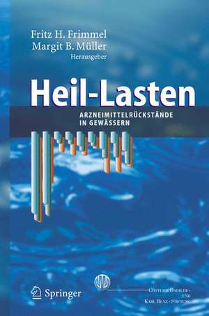 Heil-Lasten: Arzneimittelrückstände in Gewässern de Fritz H. Frimmel