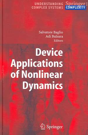 Device Applications of Nonlinear Dynamics de Salvatore Baglio