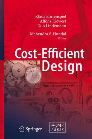 Cost-Efficient Design de Klaus Ehrlenspiel