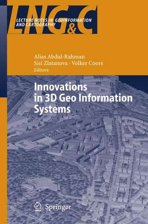 Innovations in 3D Geo Information Systems de Alias Abdul-Rahman