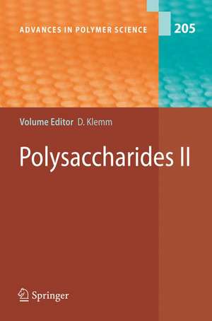 Polysaccharides II de Dieter Klemm