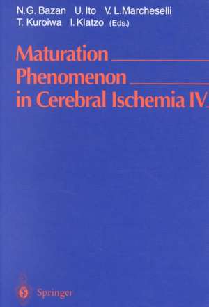 Maturation Phenomenon in Cerebral Ischemia IV: Apoptosis and/or Necrosis, Neuronal Recovery vs. Death, and Protection Against Infarction de N. G. Bazan