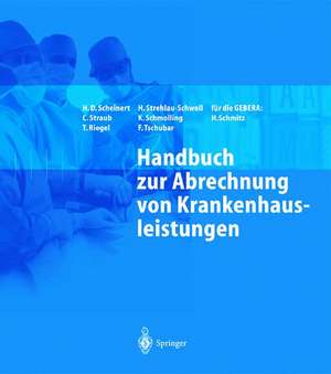 Handbuch zur Abrechnung von Krankenhausleistungen de H. D. Scheinert