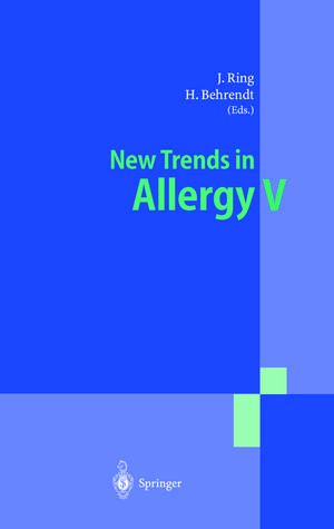 New Trends in Allergy V de Johannes Ring