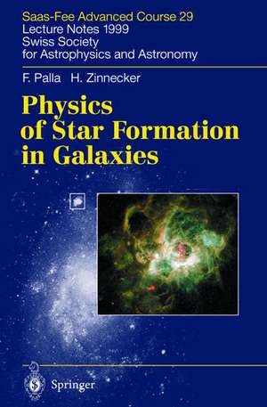 Physics of Star Formation in Galaxies: Saas-Fee Advanced Course 29. Lecture Notes 1999. Swiss Society for Astrophysics and Astronomy de F. Palla