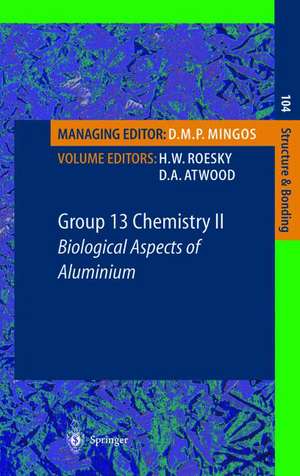 Group 13 Chemistry II: Biological Aspects of Aluminum de H.W. Roesky