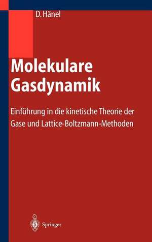 Molekulare Gasdynamik: Einführung in die kinetische Theorie der Gase und Lattice-Boltzmann-Methoden de Dieter Hänel