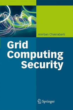 Grid Computing Security de Anirban Chakrabarti