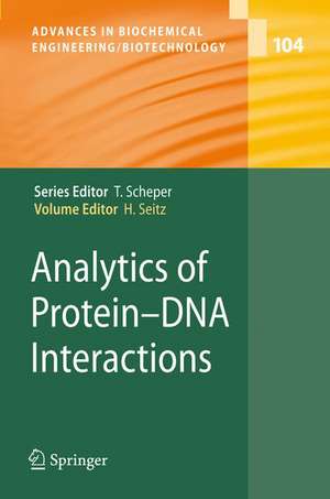 Analytics of Protein-DNA Interactions de Harald Seitz