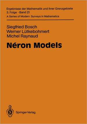 Néron Models de Siegfried Bosch