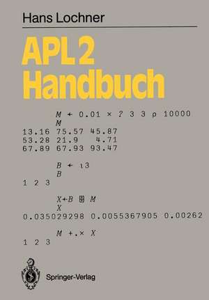 APL2-Handbuch de Hans Lochner