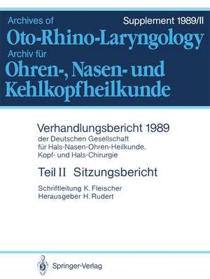 Teil II: Sitzungsbericht de Konrad Fleischer