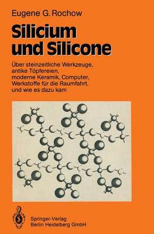 Silicium und Silicone: Über steinzeitliche Werkzeuge, antike Töpfereien, moderne Keramik, Computer, Werkstoffe für die Raumfahrt, und wie es dazu kam de Eugene G. Rochow