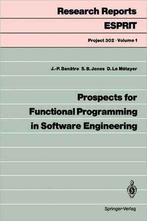 Prospects for Functional Programming in Software Engineering de P. Fradet