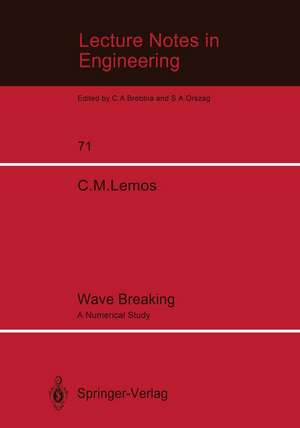 Wave Breaking: A Numerical Study de Carlos M. Lemos