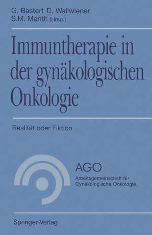 Immuntherapie in der gynäkologischen Onkologie: Realität oder Fiktion de G. Bastert