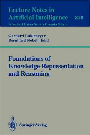 Foundations of Knowledge Representation and Reasoning de Gerhard Lakemeyer