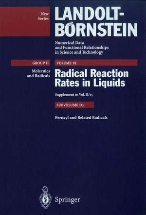 Peroxyl and Related Radicals de J.A. Howard