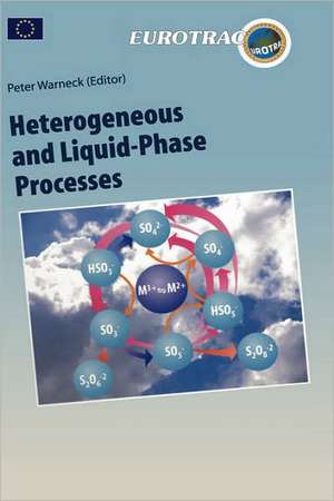 Heterogeneous and Liquid Phase Processes: Laboratory Studies Related to Aerosols and Clouds de Peter Warneck