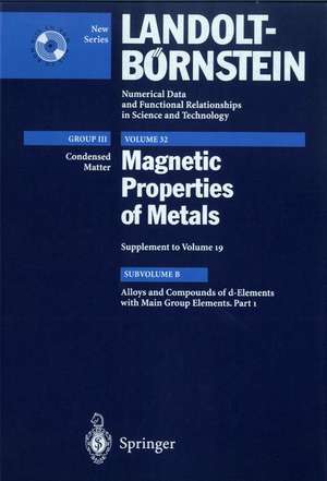 Alloys and Compounds of d-Elements with Main Group Elements. Part 1 de H.P.J. Wijn