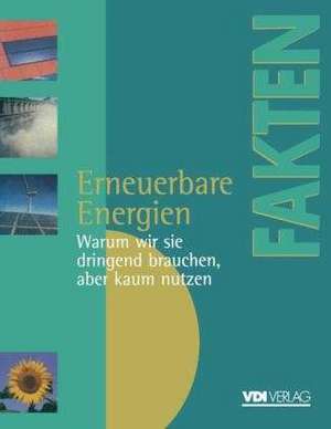 Erneuerbare Energien: Warum wir sie dringend brauchen, aber kaum nutzen Berichte, Analysen, Argumente de Dieter Beste