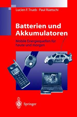 Batterien und Akkumulatoren: Mobile Energiequellen für heute und morgen de Lucien F. Trueb