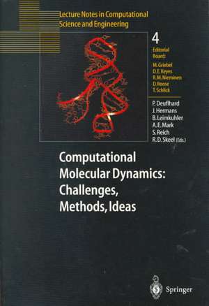 Computational Molecular Dynamics: Challenges, Methods, Ideas: Proceeding of the 2nd International Symposium on Algorithms for Macromolecular Modelling, Berlin, May 21–24, 1997 de Peter Deuflhard