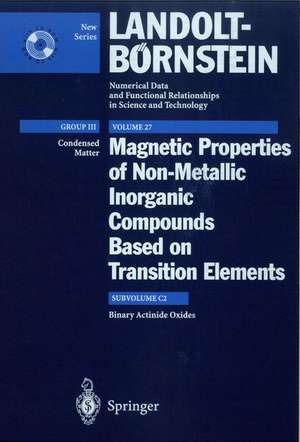 Binary Actinide Oxides de D. Kaczorowski