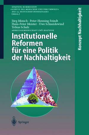 Institutionelle Reformen für eine Politik der Nachhaltigkeit de M. Mogalle