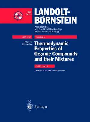 Densities of Polycyclic Hydrocarbons de K.R. Hall