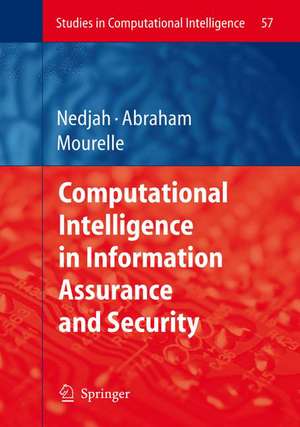 Computational Intelligence in Information Assurance and Security de Ajith Abraham