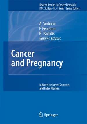 Cancer and Pregnancy de A. Surbone