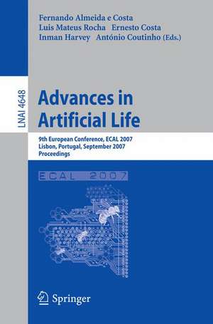 Advances in Artificial Life: 9th European Conference, ECAL 2007, Lisbon, Portugal, September 10-14, 2007, Proceedings de Fernando Almeida e Costa