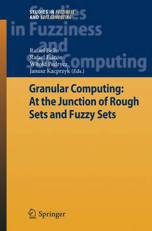 Granular Computing: At the Junction of Rough Sets and Fuzzy Sets de Rafael Bello