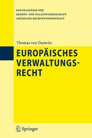 Europäisches Verwaltungsrecht de Klaus Ritgen