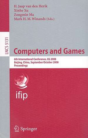 Computers and Games: 6th International Conference, CG 2008 Beijing, China, September 29 - October 1, 2008. Proceedings de H. Jaap van den Herik