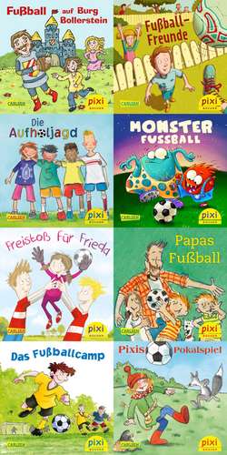 Pixi-Bundle 8er Serie 252: Fußballspaß mit Pixi