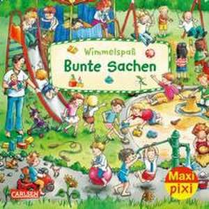 Maxi Pixi 423: VE 5: Wimmelspaß Bunte Sachen (5 Exemplare) de Katharina Wieker