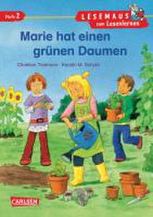 LESEMAUS zum Lesenlernen Stufe 2: Marie hat einen grünen Daumen. VE 5 Exemplare de Christian Tielmann