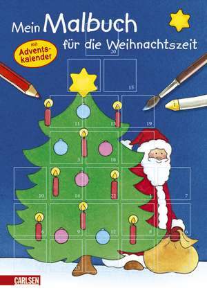 Mein Malbuch für die Weihnachtszeit de Jule Johansen