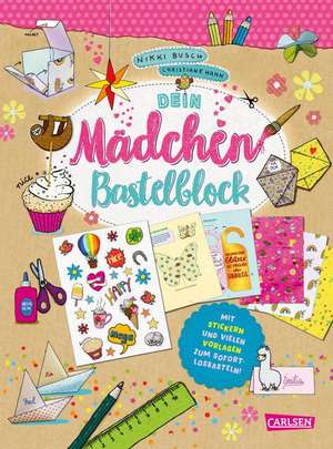 Dein Mädchen-Bastelblock de Nikki Busch