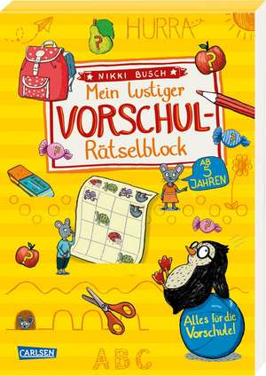 Mein lustiger Vorschul-Rätselblock de Nikki Busch