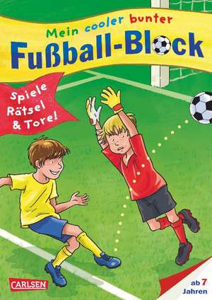 Mein cooler bunter Fußball-Block de Laura Leintz