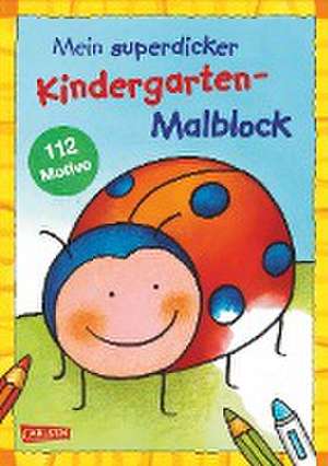 Mein superdicker Kindergarten-Malblock de Eva Muszynski