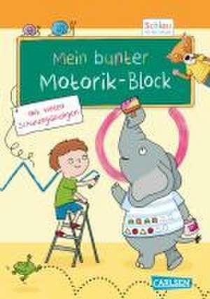 Schlau für die Schule: Mein bunter Motorik-Block de Christine Mildner