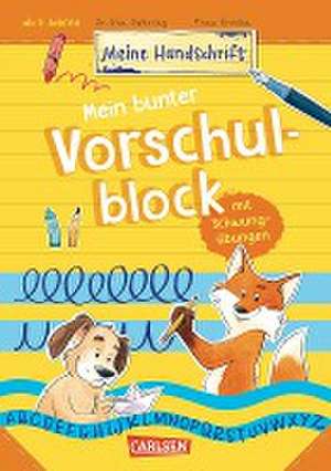 Mein bunter Vorschulblock mit Schwungübungen de Eva Odersky