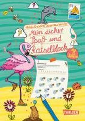 Rätselspaß Grundschule: Mein dicker Spaß- und Rätselblock de Nikki Busch