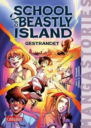 School of Beastly Island Band 1 - Gestrandet de Christian Tielmann