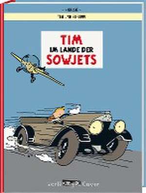 Tim und Struppi: Tim im Lande der Sowjets - farbige Ausgabe de Hergé